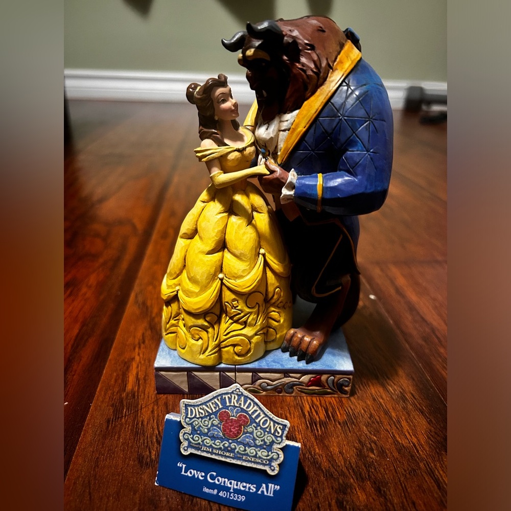 “Love Conquers All” Beauty and the Beast Jim Shore Figurine